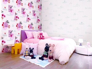 Độc đáo với giấy dán tường nghệ thuật