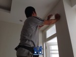 thi công giấy dán tường