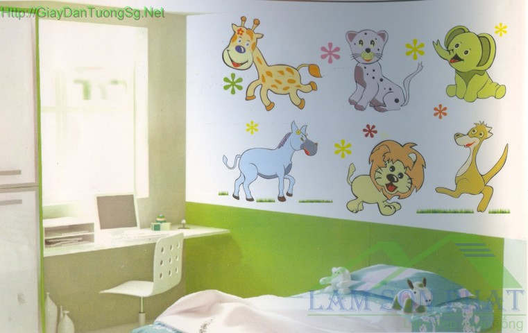 Hình con Ngựa, Nai, Sư Tử, Voi