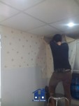Thi công giấy dán tường,