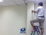 Happy Home thi công giấy dán tường