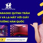 Phòng Karaoke Quỳnh Trâm Độc Đáo Và Lạ Mắt Với Giấy Dán Tường Hàn Quốc