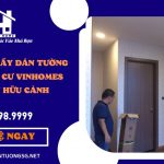 Happy Home Thi Công Giấy Dán Tường Tại Chung Cư VinHomes Nguyễn Hữu Cảnh