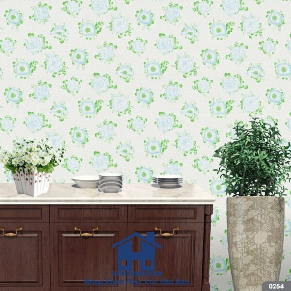 Vải dán tường không dệt rumba 0254