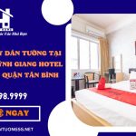 Thi Công Giấy Dán Tường Tại RedDoorz Quynh Giang Hotel Hoàng Việt