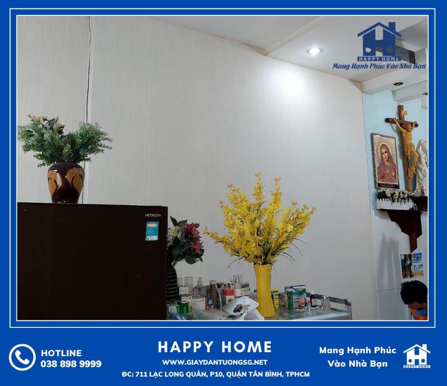 Happy Home -đơn vị uy tín chuyên cung cấp giấy dán tường rẻ tại TPHCM