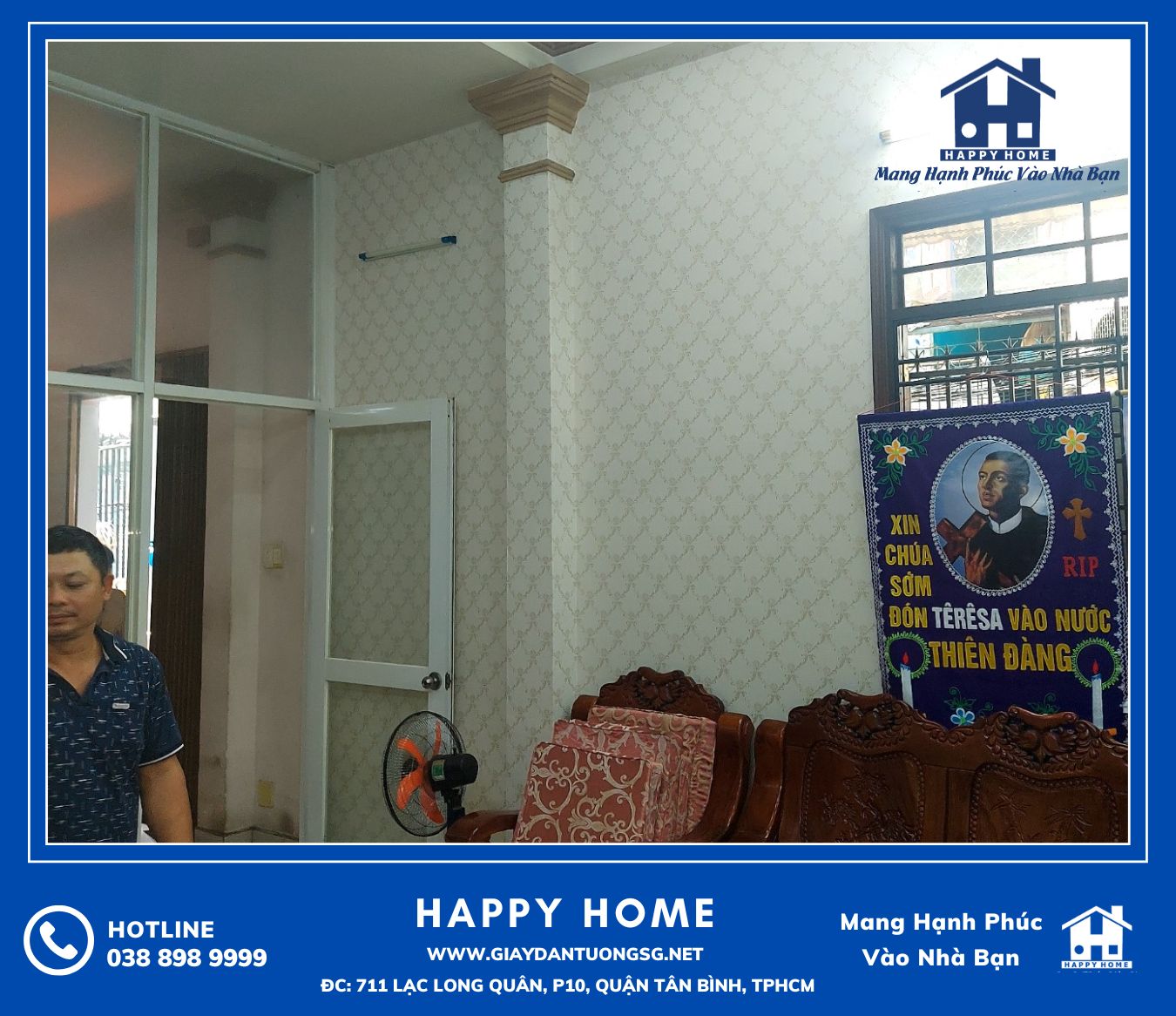 Khách hàng lựa chọn Happy Home để cung cấp và thi công làm đẹp cho căn hộ gia đình