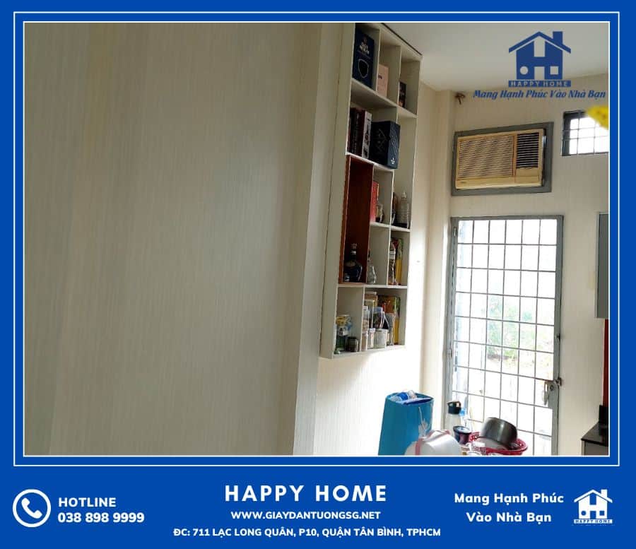 Happy Home - thay đổi không gian sống bằng giấy dán tường 