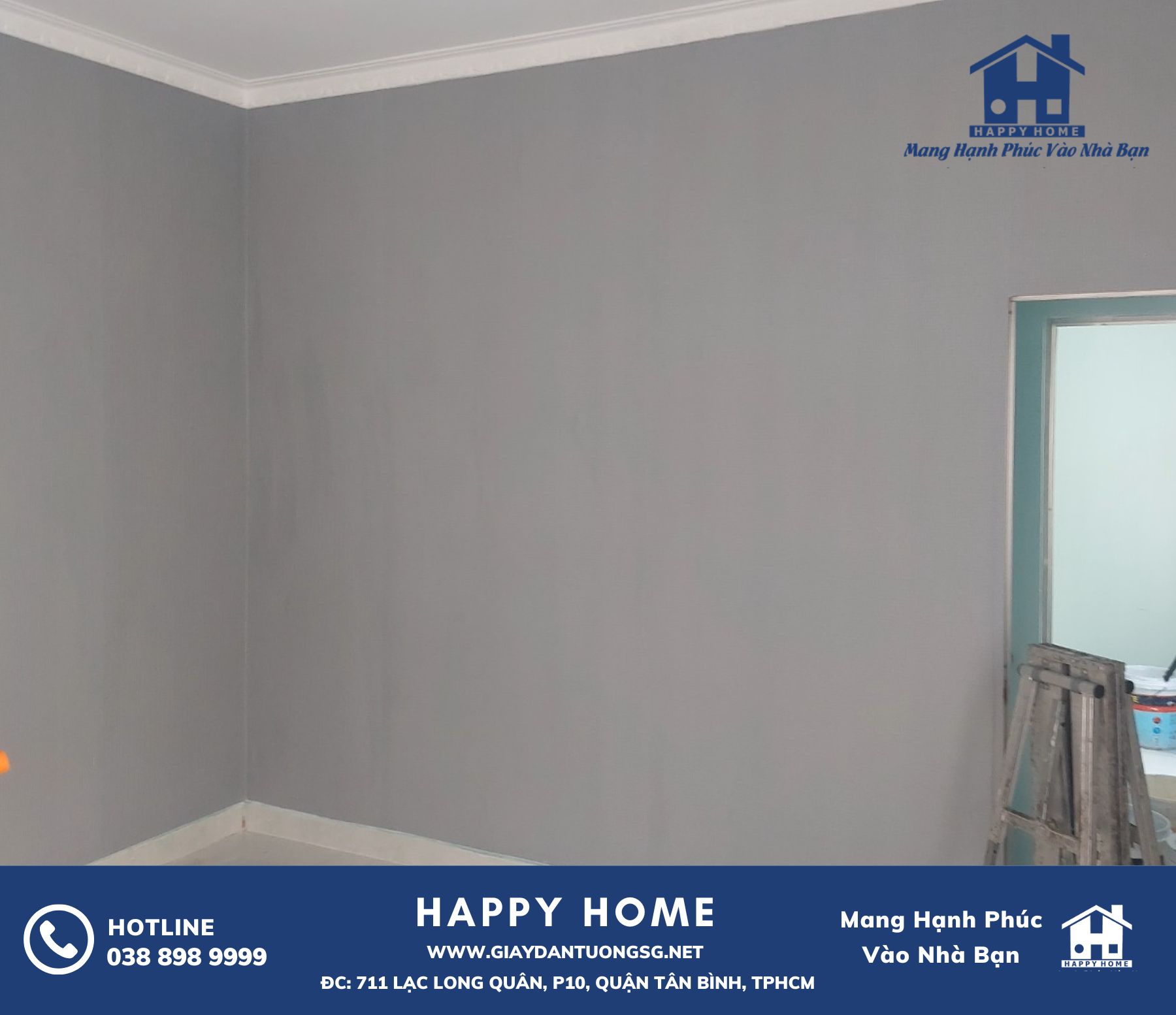 Tạo nét riêng cho ngôi nhà của bạn với giấy dán tường Happy Home