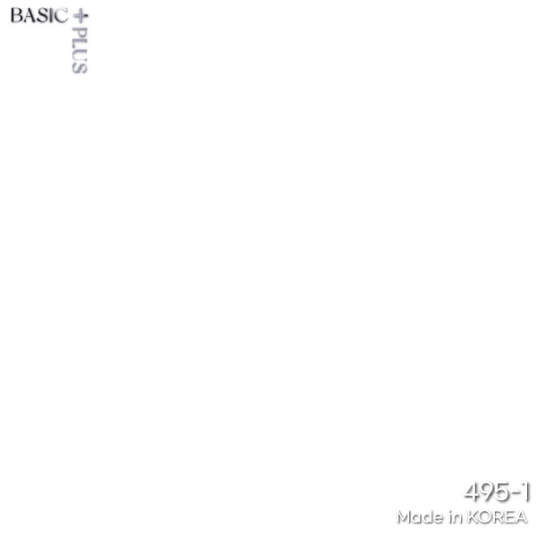 Gấy dán tường hàn quốc Basic màu Trắng Ms:495-1