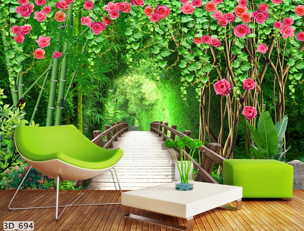 Giấy dán tường 3D mã số: 3D_694