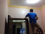 Happy Home thi công giấy dán tường tại chung cư Hưng Vượng 2, quận 7