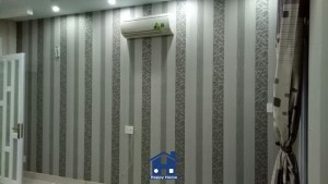 Thi công giấy dán tường
